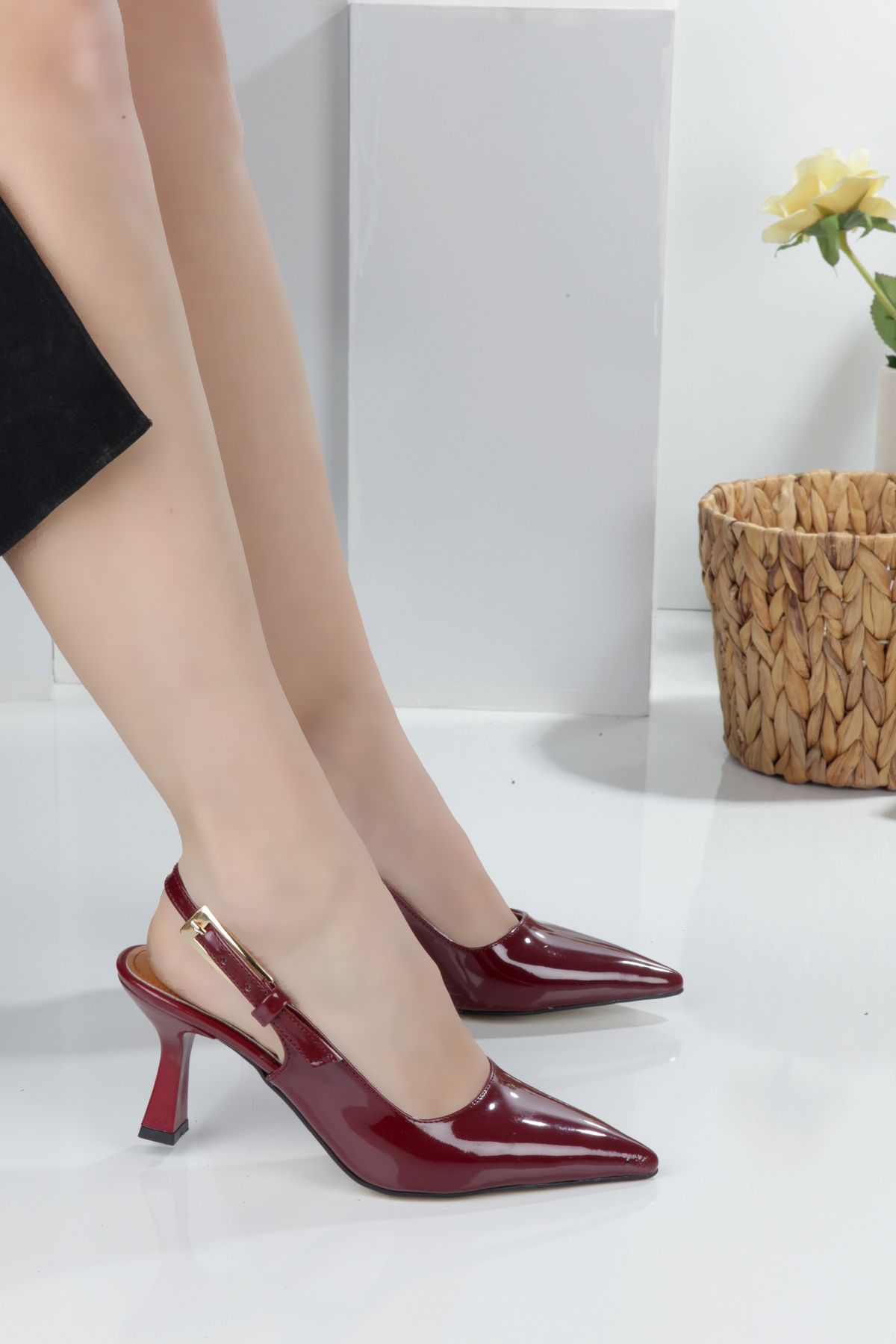 EYLÜLDEN MODA SHOES Kadın Stiletto Topuklu Stiletto Ayakkabı