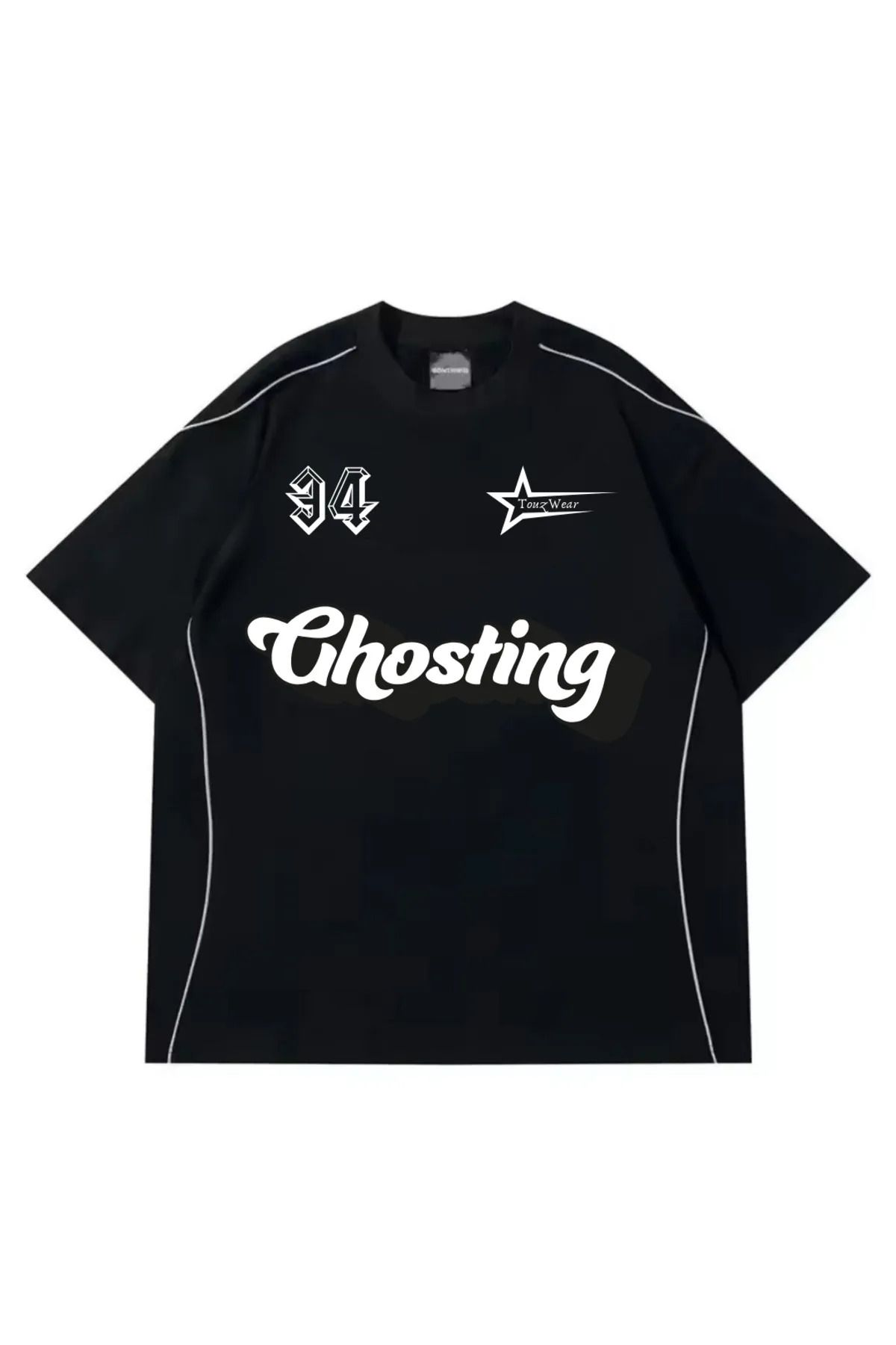 Gofeel Hip-hop Streetwear Ghosting Extra Cash Jersey (Unisex) T-Shirt