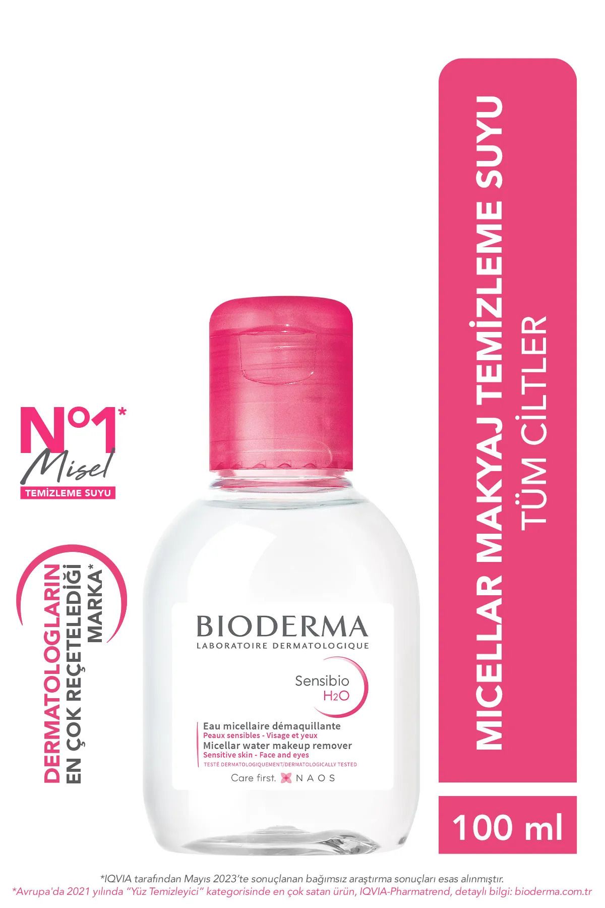 Bioderma-Sensibio H2O Micellar Make-Up Cleansing Water for Sensitive and Normal Skin 100 ml 1