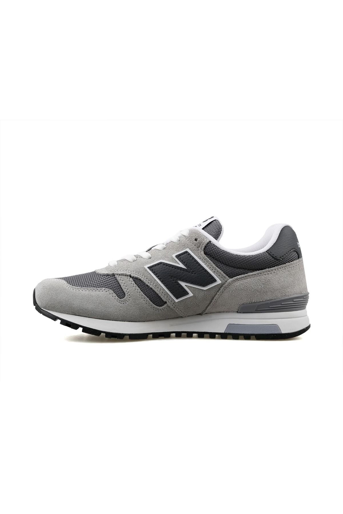 کفش ورزشی گاه به گاه مردانه 565 کتانی خاکستری آنتراسیت سفید New Balance