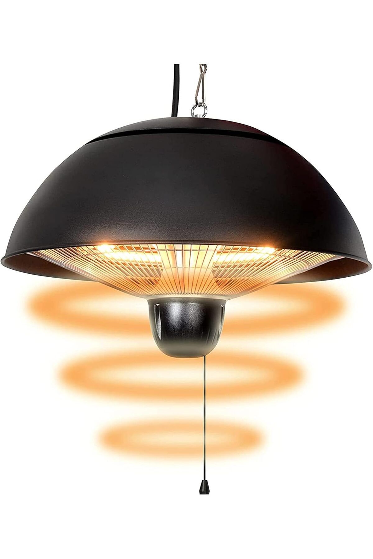 W S N Patio Askılı Isıtıcı, 600-1500W Ayarlanabilir, Su Geçirmez, Tavana Monte