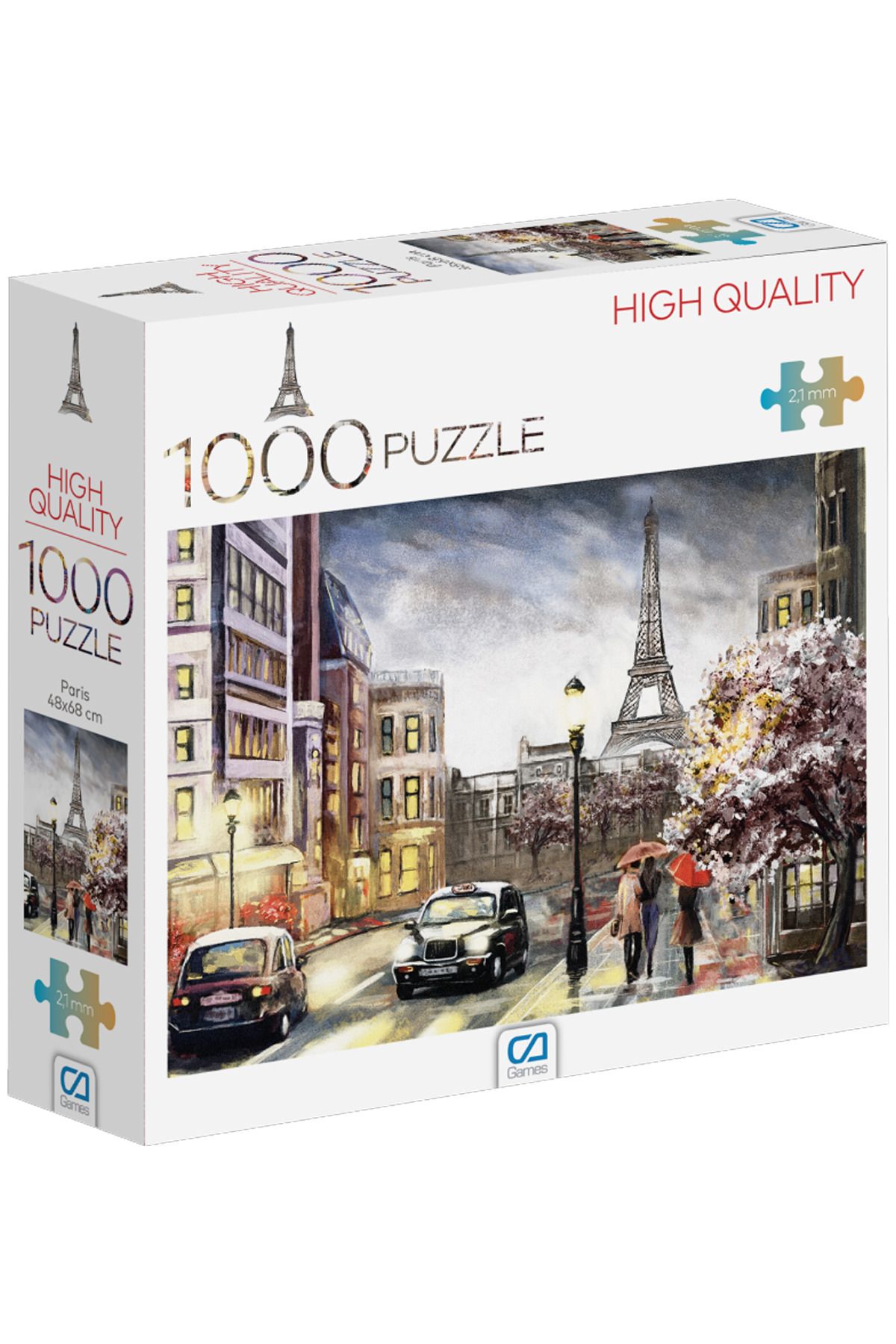 CA Games C&A Games Paris 1000 Parça Puzzle