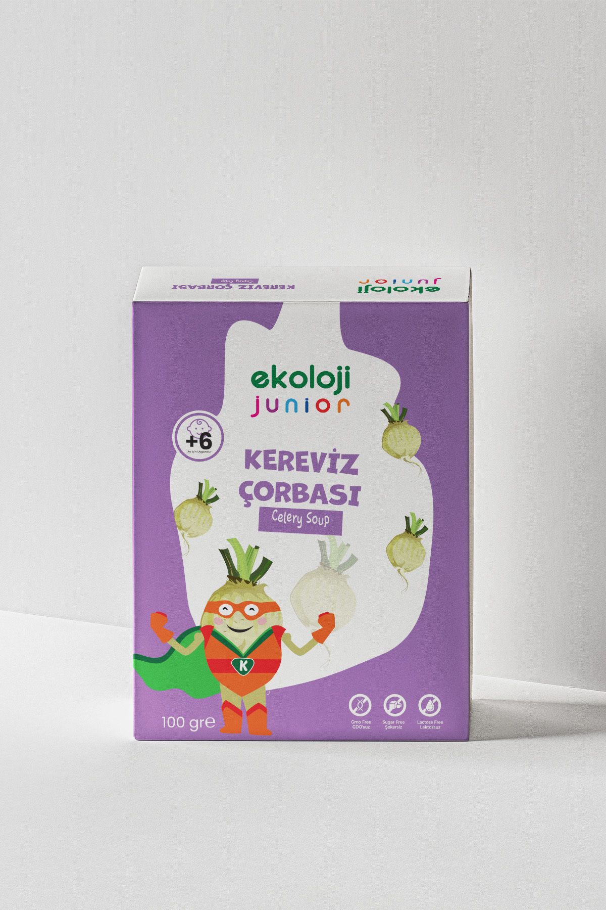 Ekoloji Junior Bebek Kereviz Çorbası 100 Gr