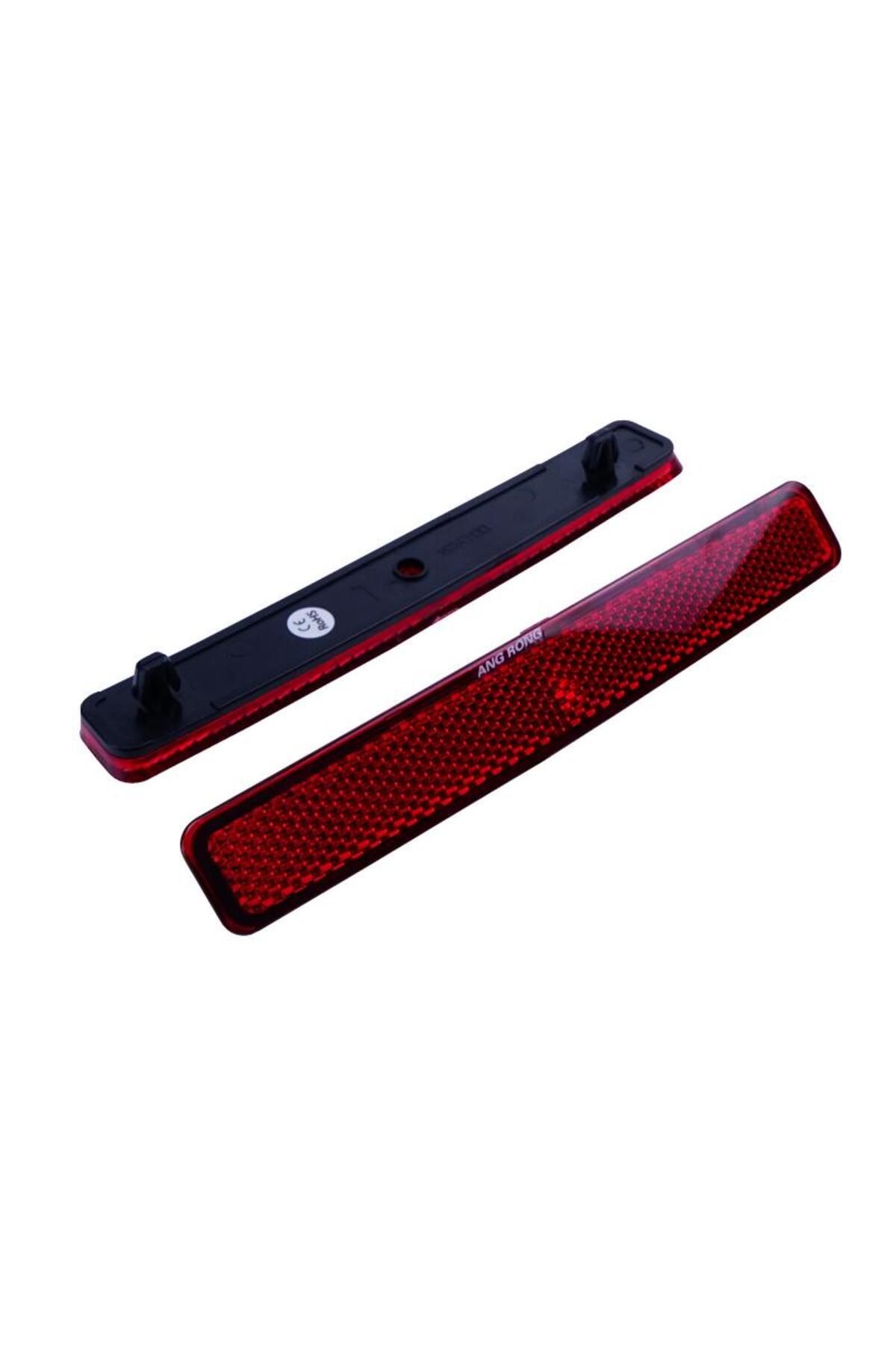 Choice-ANGRONG 2x Red Rear Bumper Reflector Light Left Right For VW Transporter T5 2003-11 Multivan 7