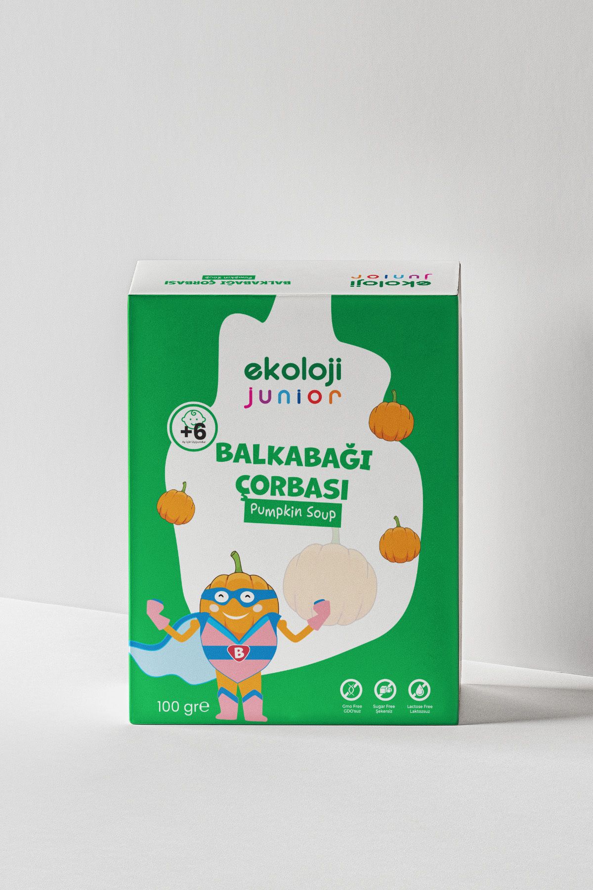 Ekoloji Junior Bebek Balkabağı Çorbası 100 Gr