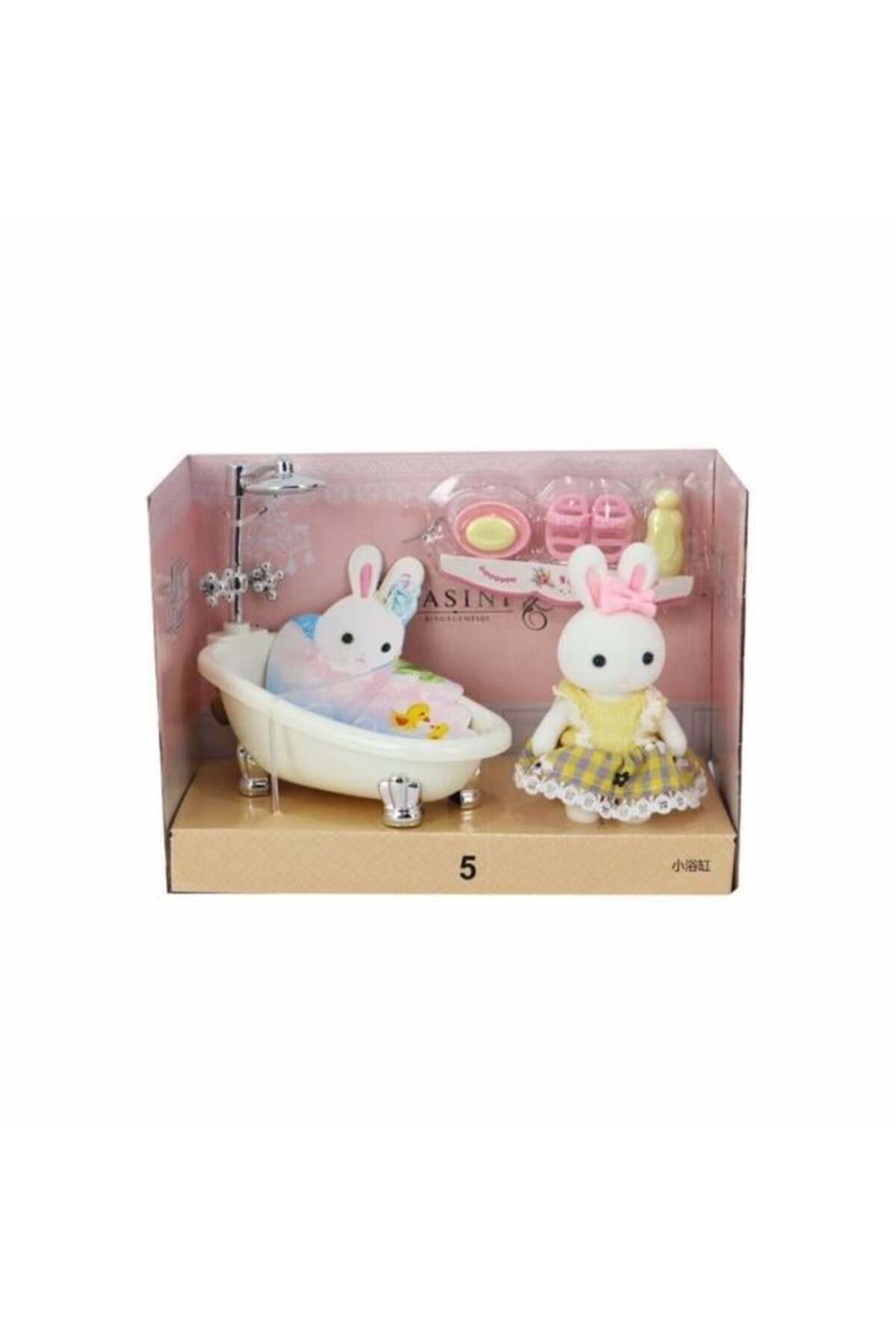 Mega Bay Dreamy Mini Tavşan Aksesuarlı Banyo Seti fotoğrafı 3 (önizleme)