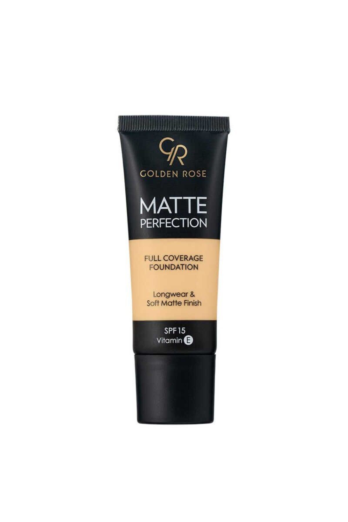 Golden Rose-Matte Perfection Full Coverage Foundation No: Warm 02 - Mat Fondöten 1