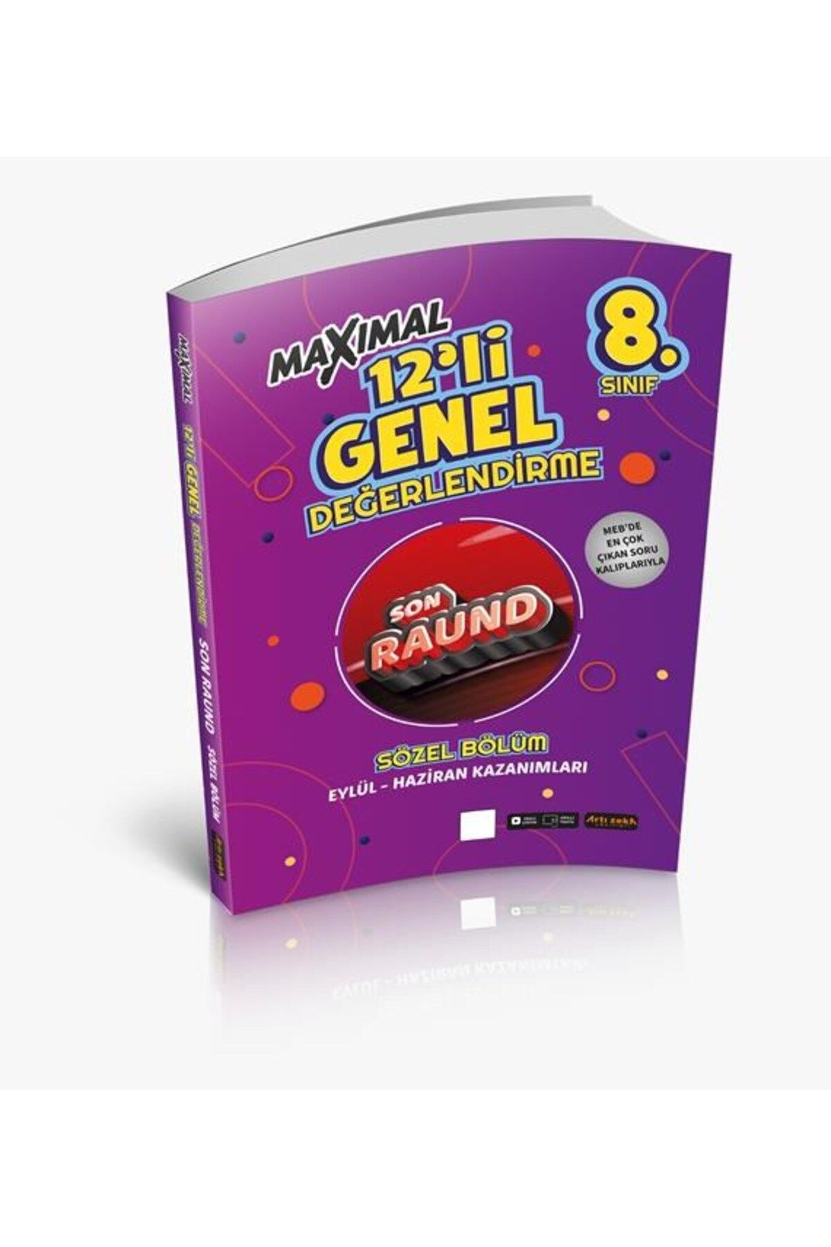 Artı Zeka Yayınları 8. Sınıf Maximal 12'li Son Raund Sözel Deneme Sınavı