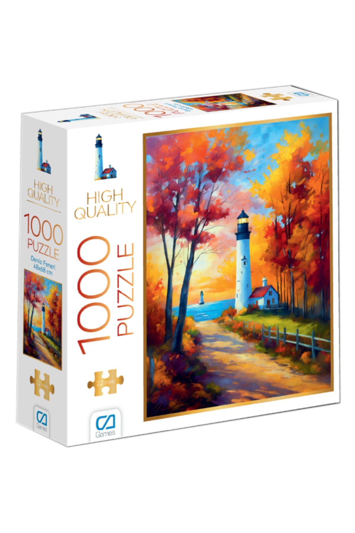 CA Games C&A Games Deniz Feneri 1000 Parça Puzzle