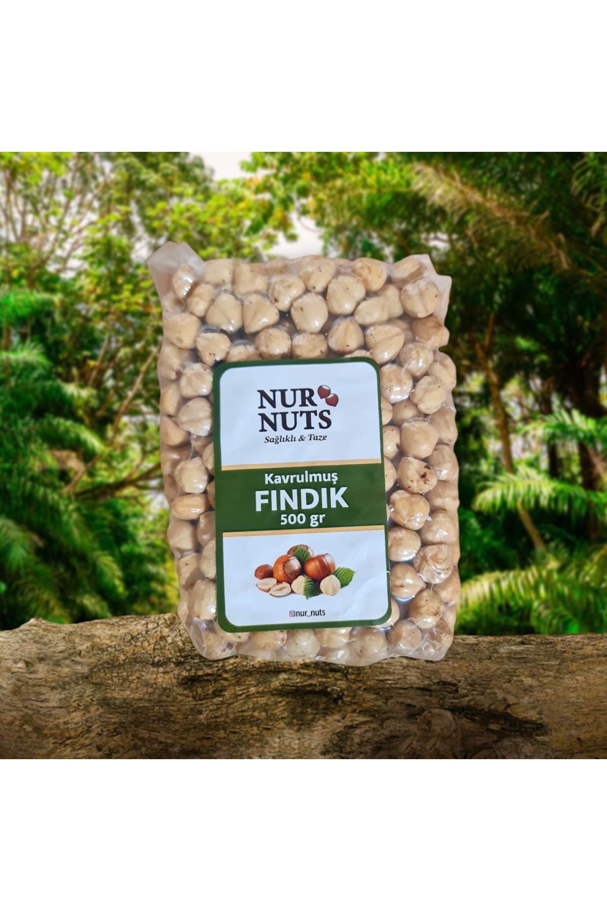 Nuts Taze Kavrulmuş Giresun Fındığı 500 gr