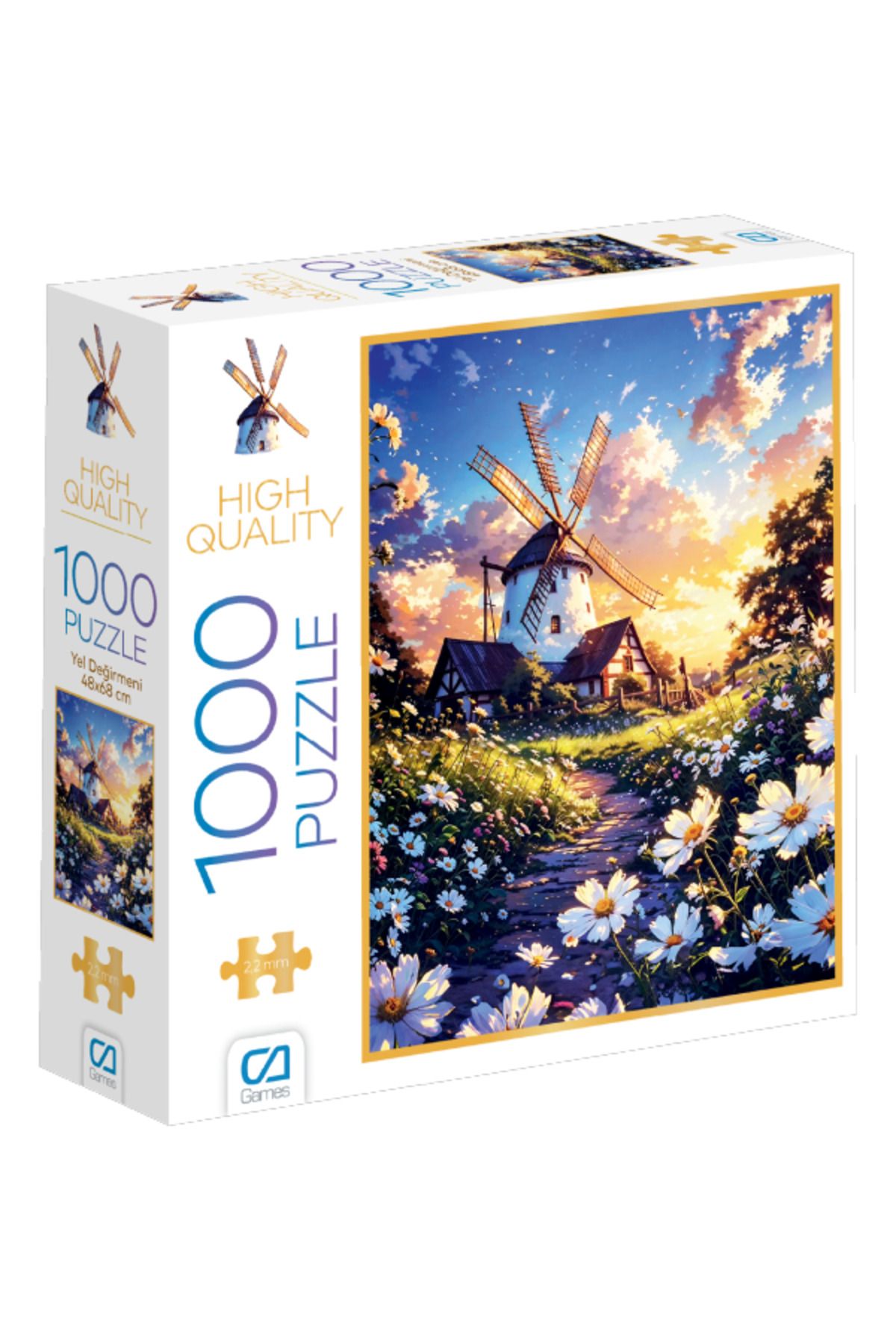 CA Games C&A Games Yel Değirmeni 1000 Parça Puzzle