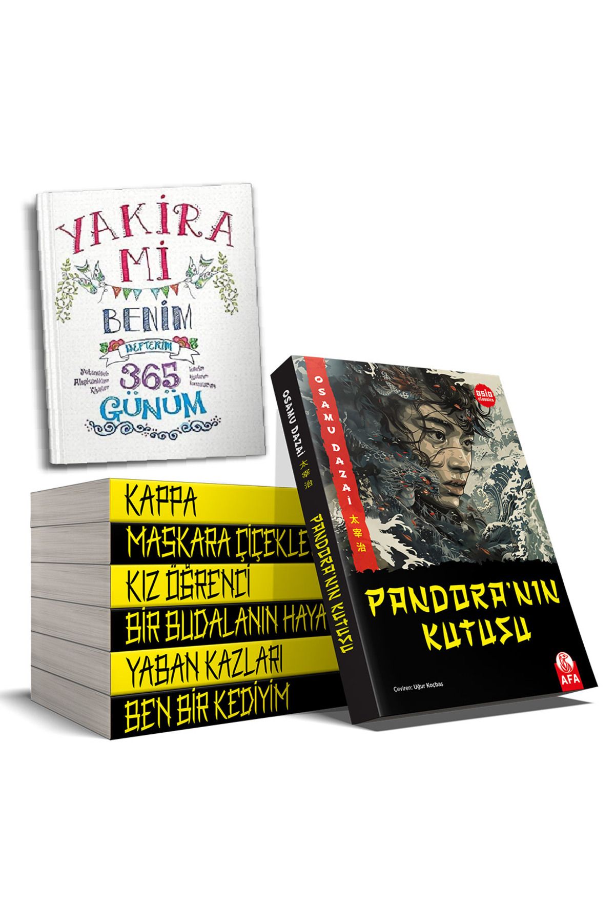 Afa Yayınları Asya Klasikleri 7 Kitap ve Yakira Mi Benim Defterim