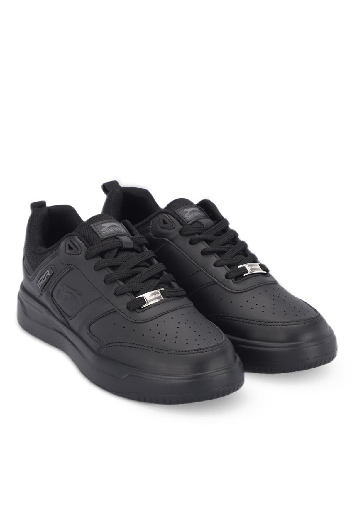 Slazenger Comfort Taban Günlük Bağcıklı Spor Ayakkabı Unisex Sneaker Siyah