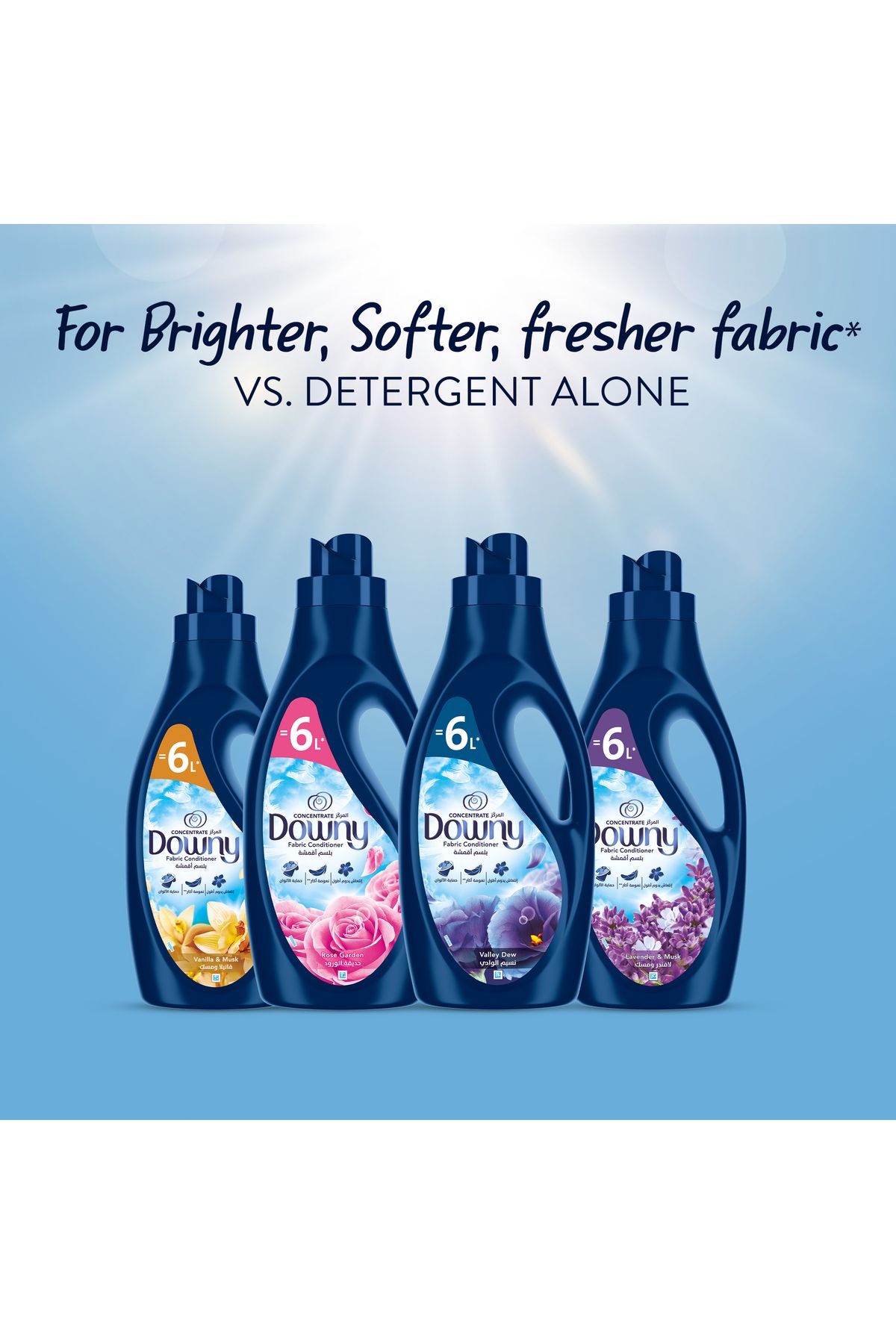 downy-Lavender And Musk Variant Fabric Conditioner For More Softness 1L X2 6