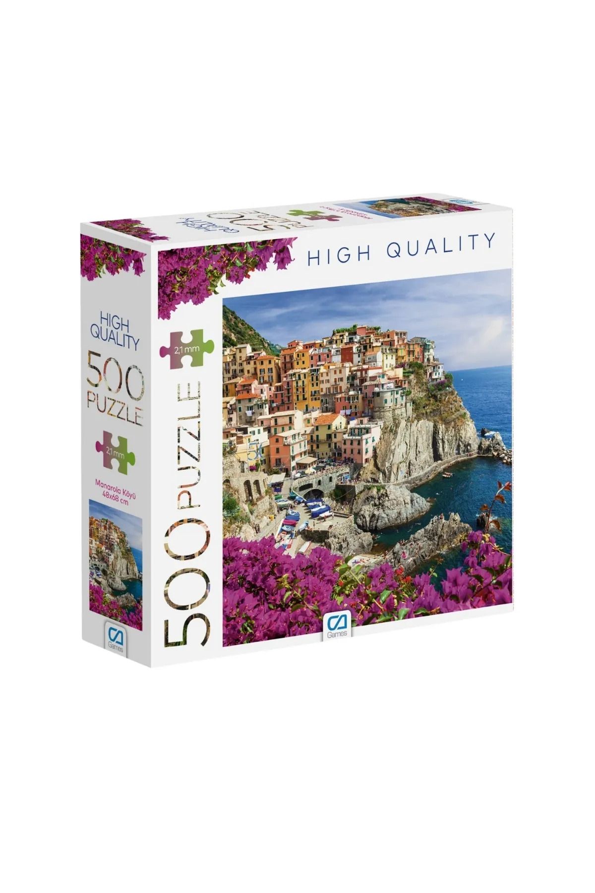 CA Games C&A Games Manarola Köyü 500 Parça Puzzle