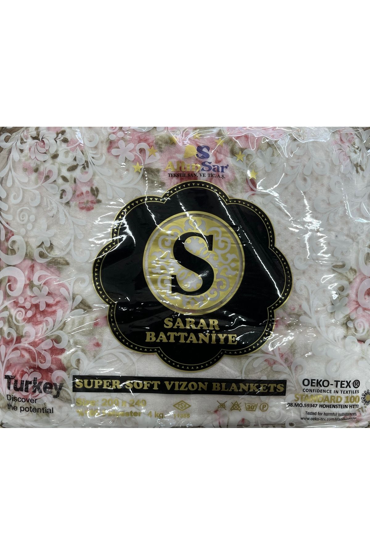 altınsar Sarar Süper Soft 4 kg Çift Kişilik Battaniye