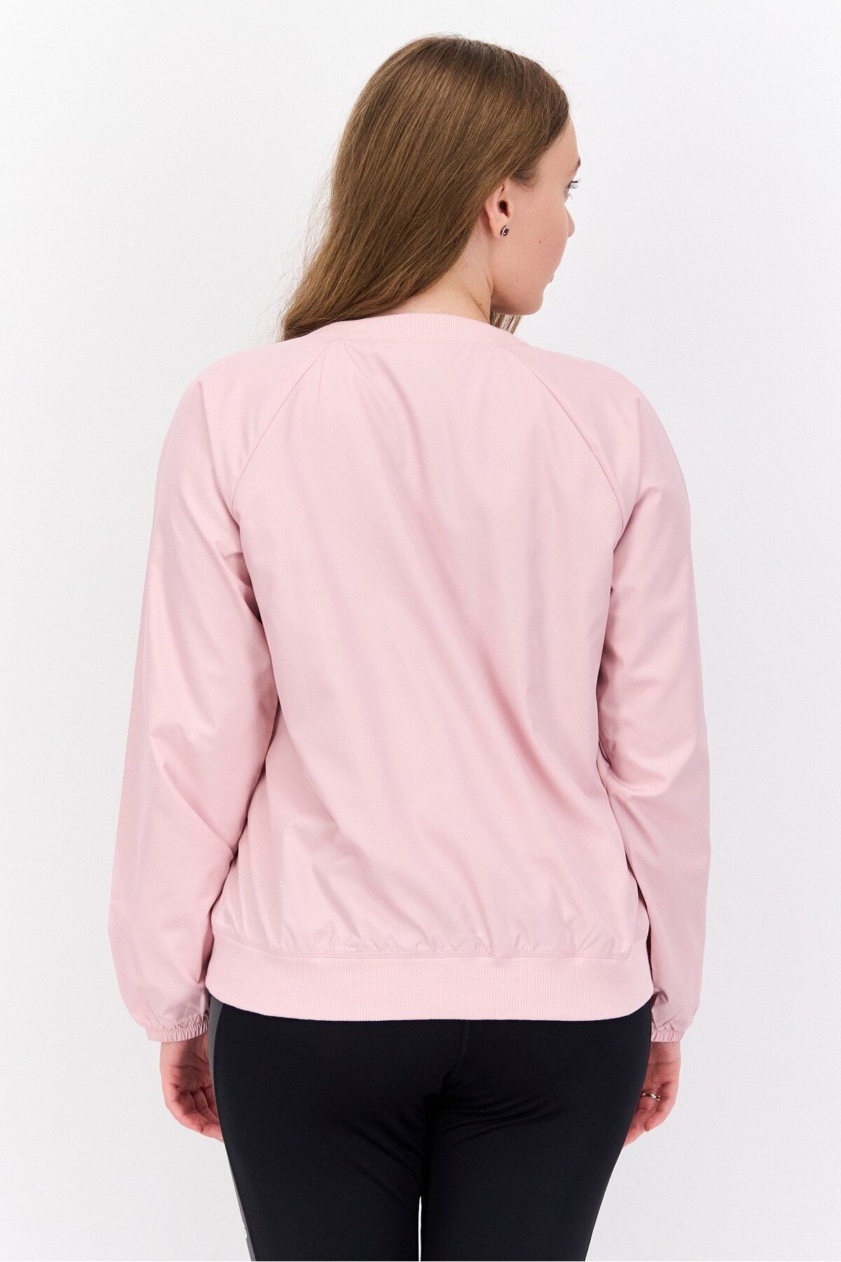 Under Armour-Women Sportswear Fit Long Sleeve Outdoor Sweatshirt, Pink 3