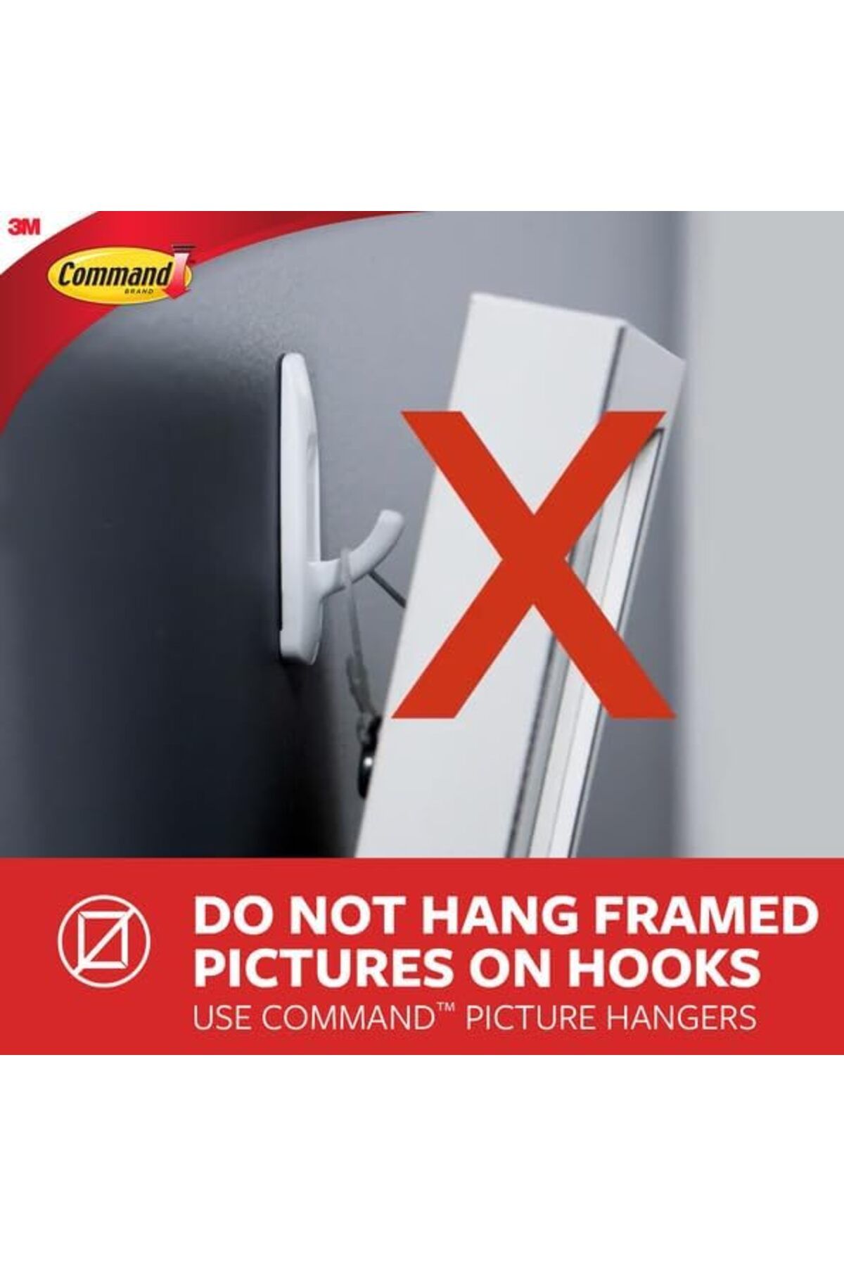 COMMAND-™ Utility Hook X-Large 17010 1HK+2S/PK 7