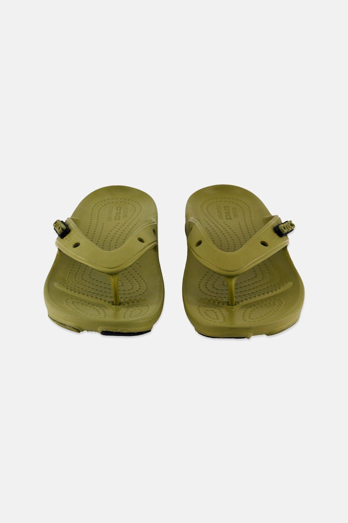 Crocs-Kids Boy Terrain Slip On Slides, Olive 4