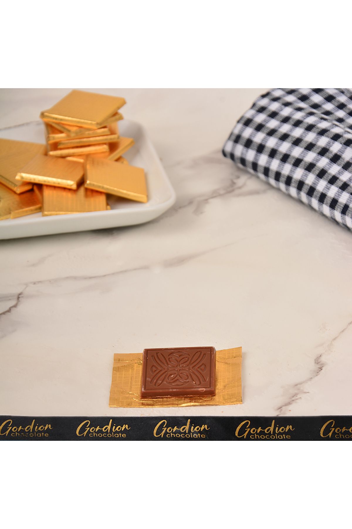 ÇKR Gordion Chocolate Gold Madlen Çikolata 1000 gr