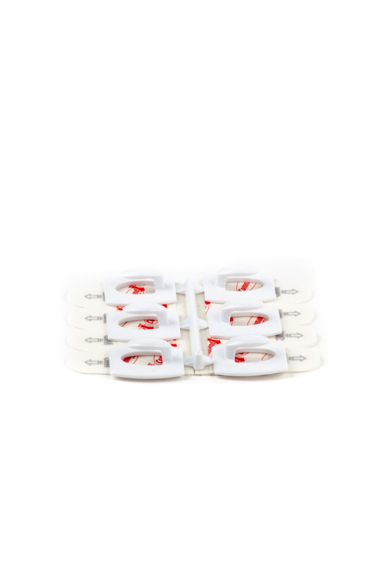 COMMAND-17006ES MINI WHITE HOOKS WITH W HITE STR 4