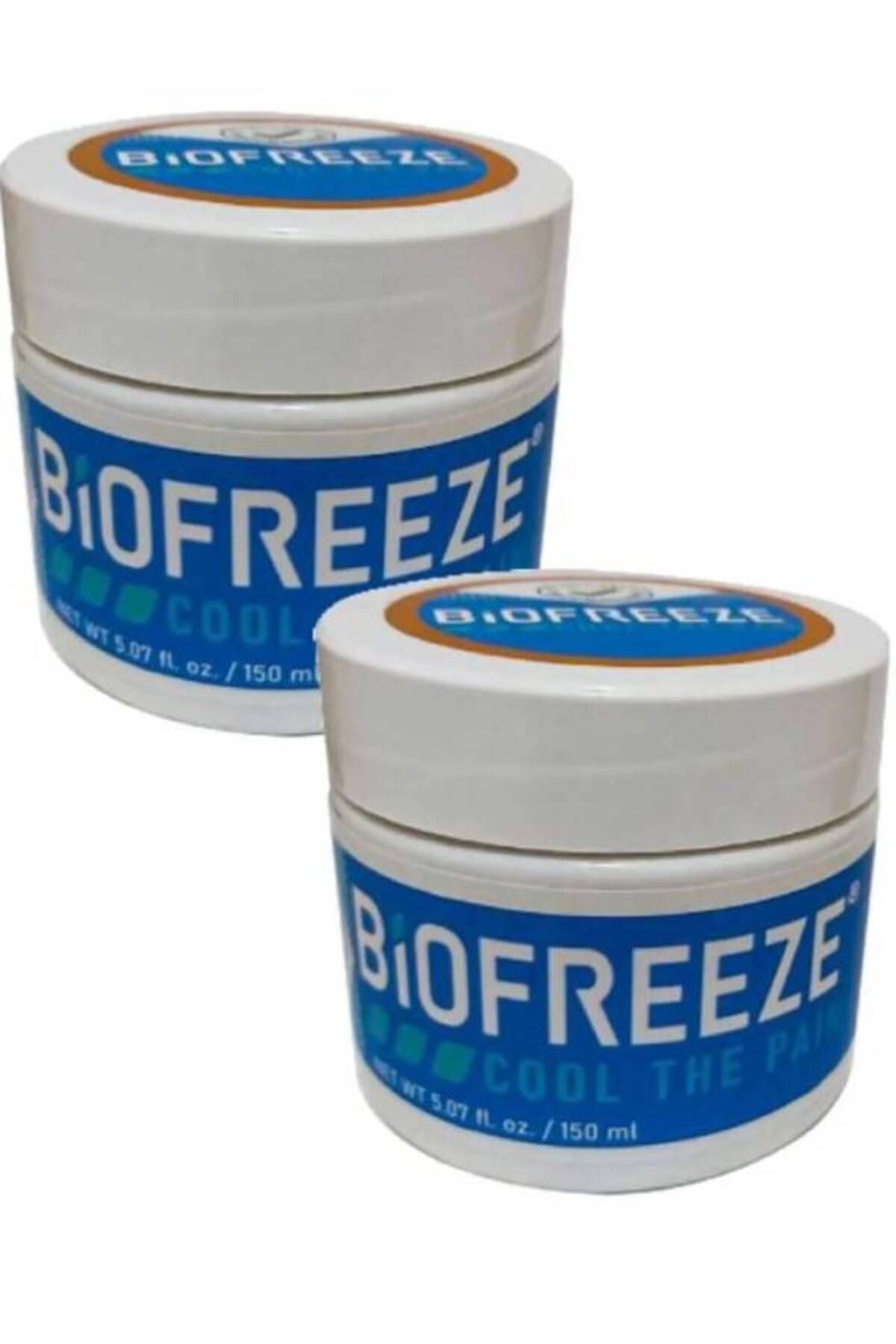 Strong Bull Store Biofreeze Cool The Pain Cream 150 ml Sırt Bel Diz Dirsek Teskin Edici Masaj Kremi x 2 ad.