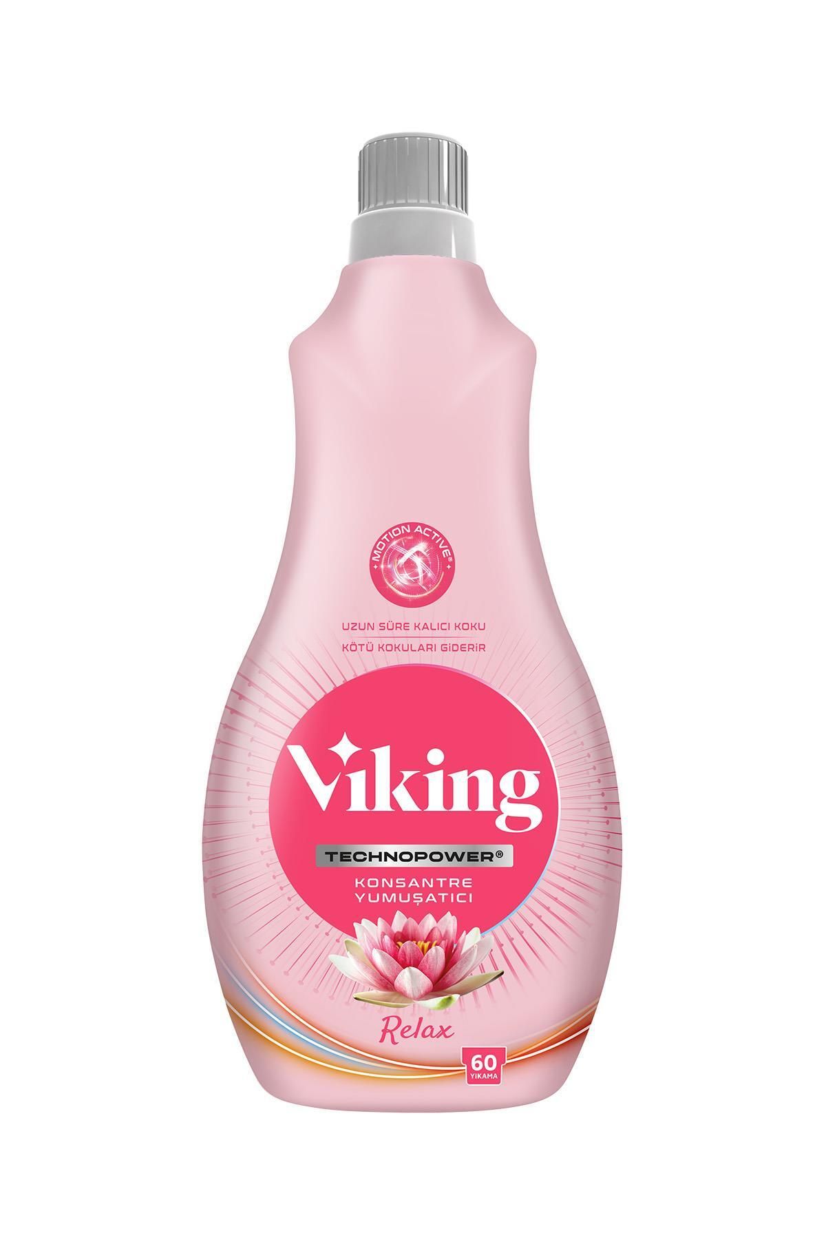 Viking TECHNOPOWER Konsantre Çamaşır Yumuşatıcısı Relax 1440 ml 1 Adet