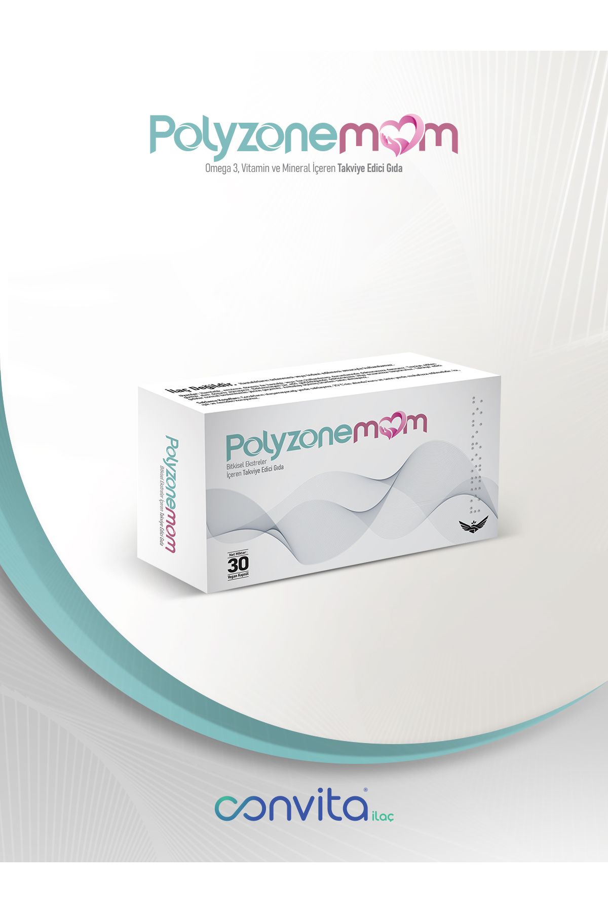 Polyzone Mom Omega 30 Soft Jel Kapsül