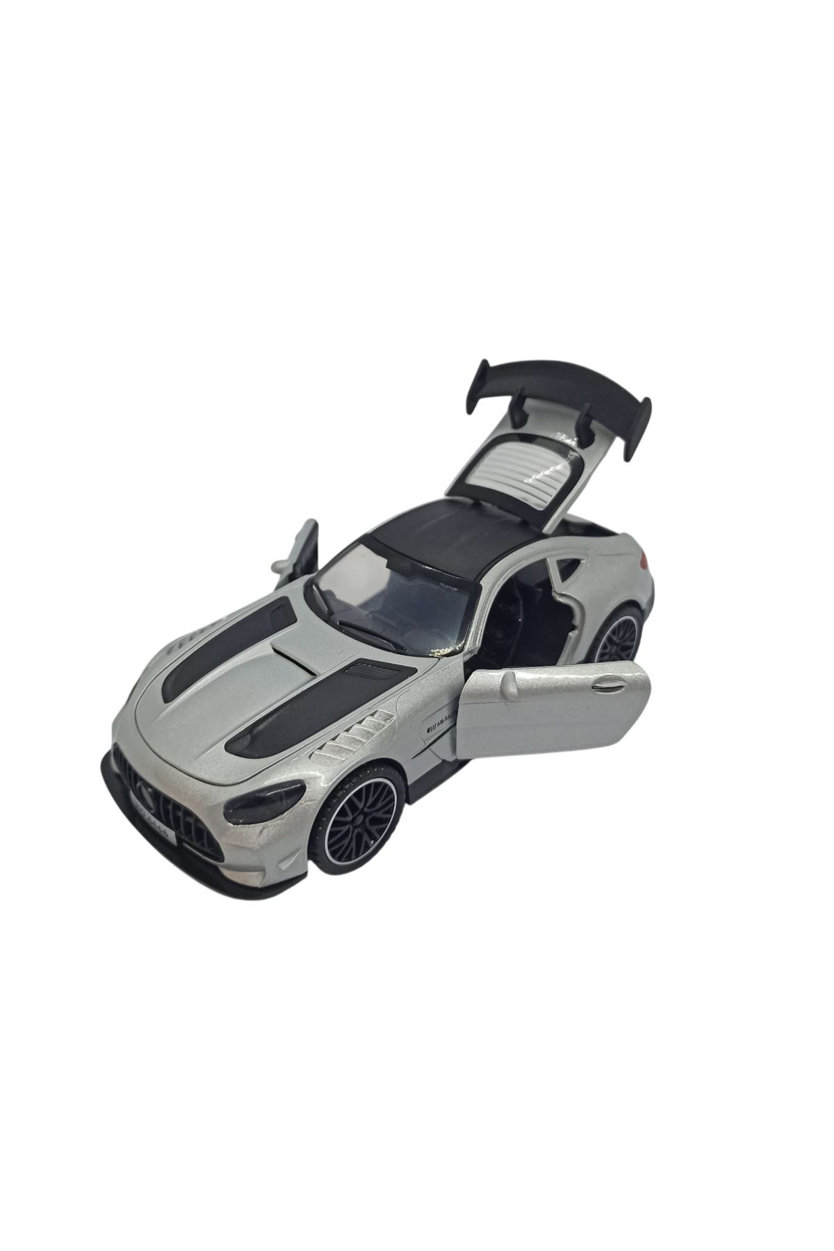 Daily Bazaar Diecast, Metal Oyuncak Spor Araba Çek Bırak 15 Cm (Üç Kapısı Açılır)