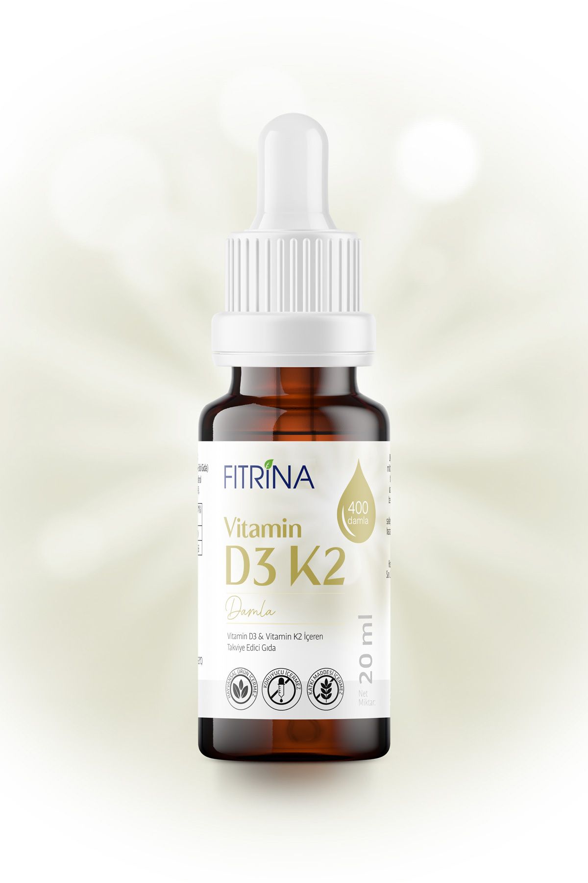 FITRİNA VİTAMİN D3K2 DAMLA 20 ML