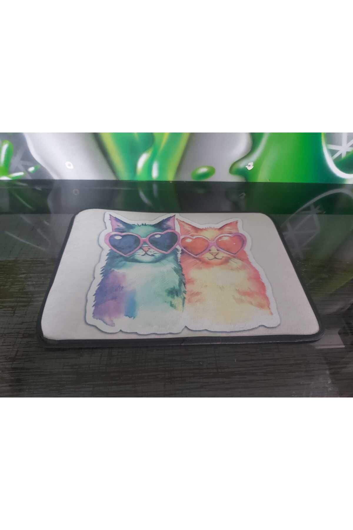 EB EZ BER AKSESUAR Kedi Köpek Evcil Hayvan Mama Paspası Beslenme Paspası 58x43Cm