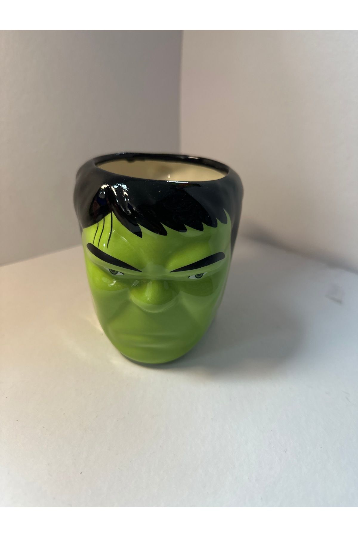 u-toys 3d Kabartma HULK Figürlü  ÖZEL TASARIM KUPA BARDAK PORSELEN BARDAK