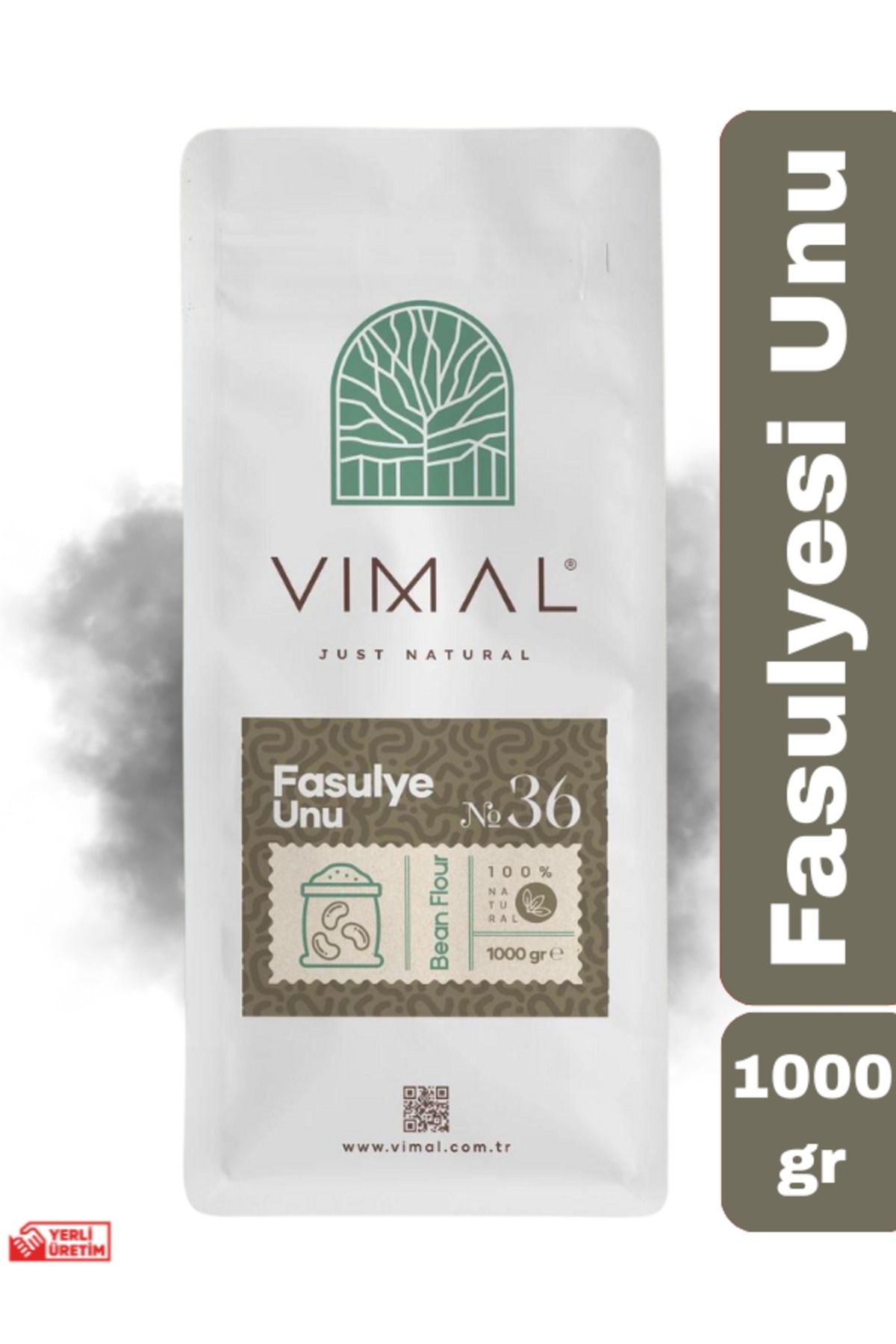 VIMAL Fasulye Unu Bean Flour glutensiz 1000 g