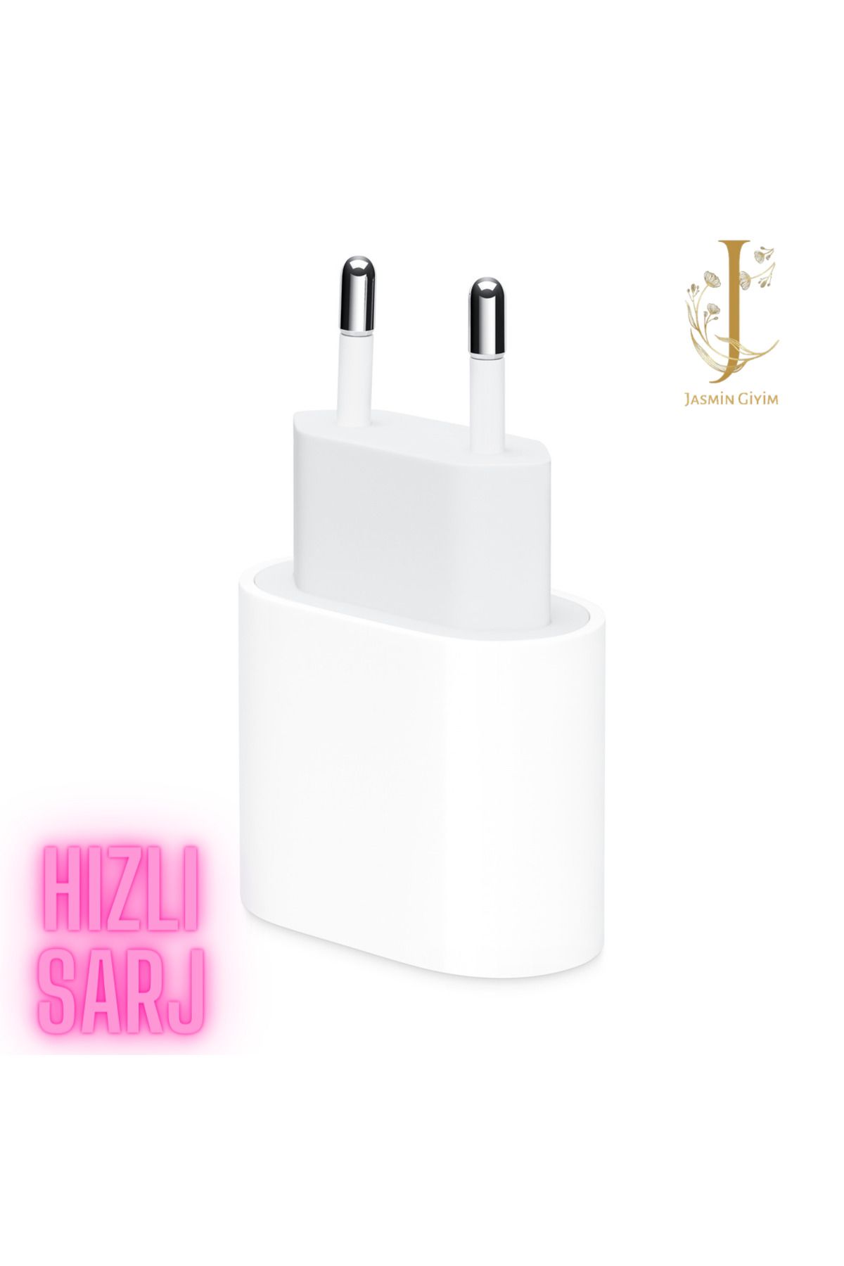 Jasmin By Yalova Hızlı Sarj İphone Adaptör 20W - 5 6 7 8 X 11 12 13 14 Pro Max