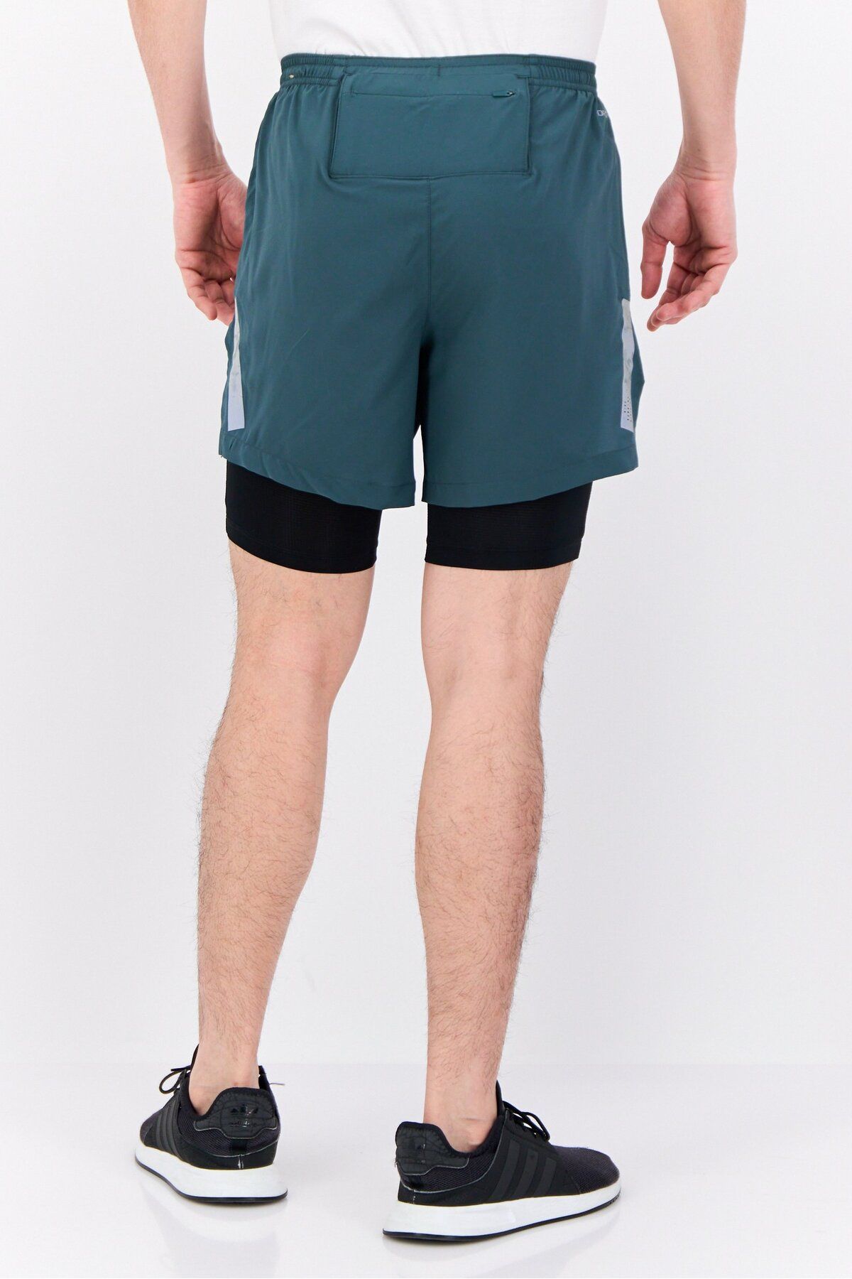 Nike-Men Standard Fit 8 Inseam Training Short, Green 3