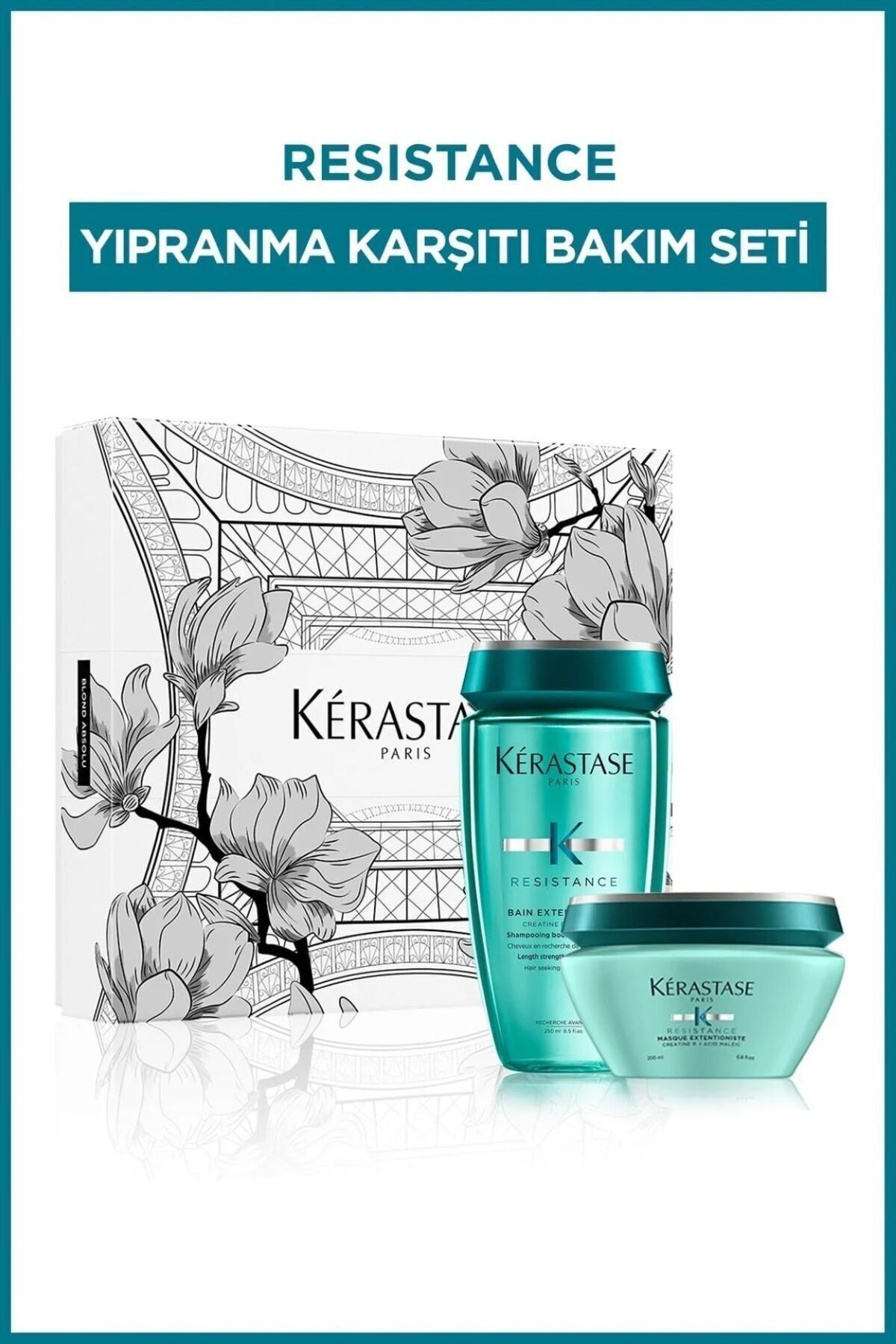 Kerastase Resistance Yıpranan saçları onaran Saç Bakım Seti ESAÇ7654