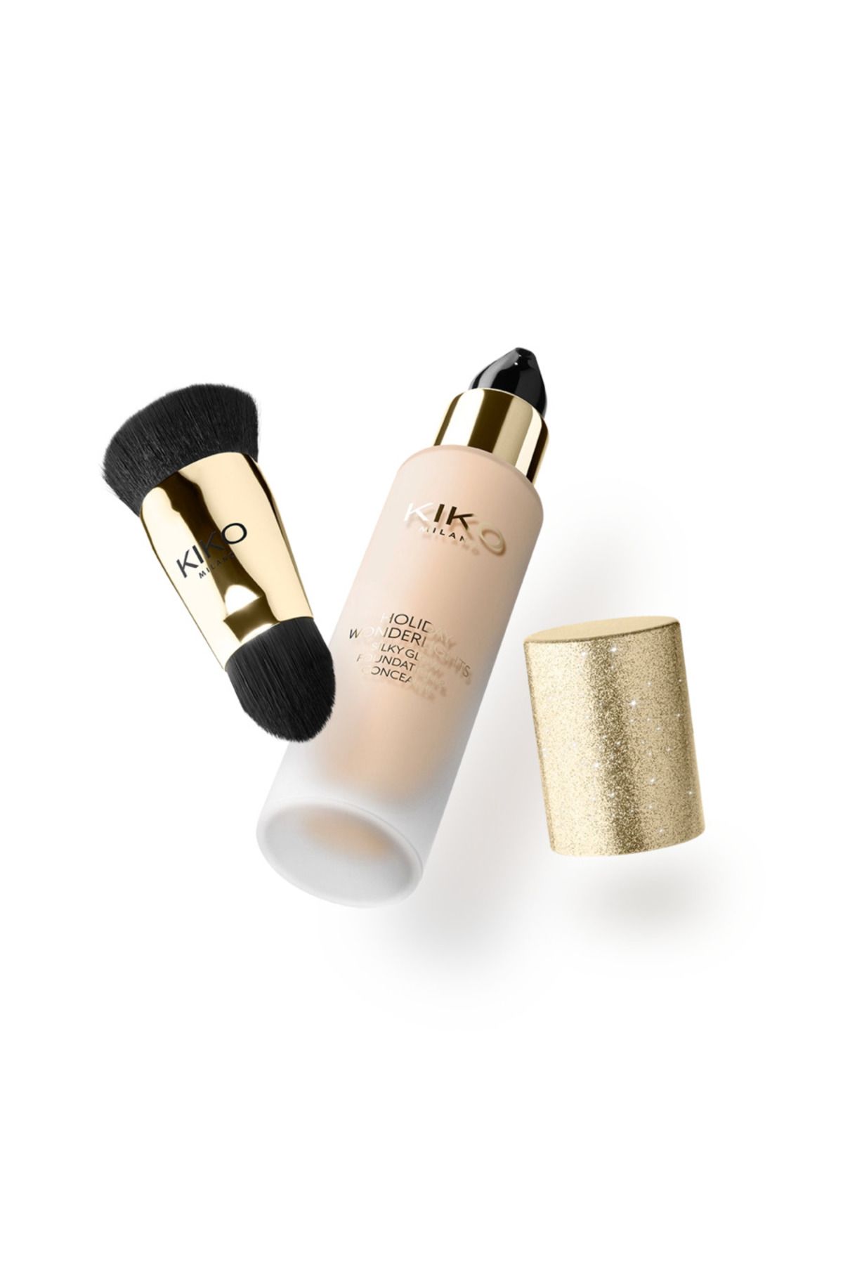 Kiko FONDÖTEN - Holiday Wonderlights Silky Glow Foundation & Concealer - 02 Porcelain