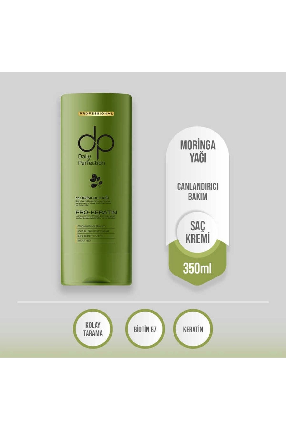 NİVEMESHOME Nivemeshome Moringa Yağı Daily Perfection Saç Kremi 350 ml Dp