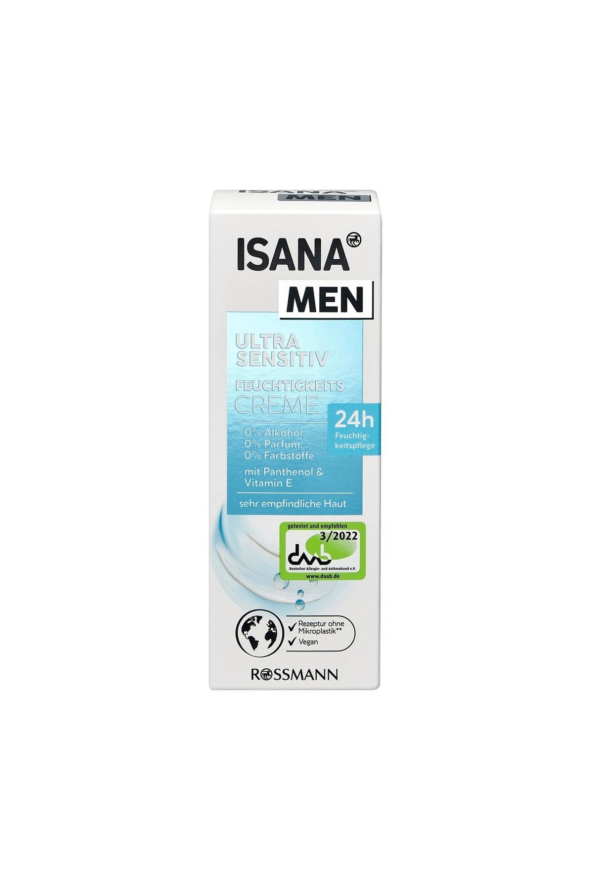 ISANA MEN Ultra Hassas Nemlendirici Krem 75 ml