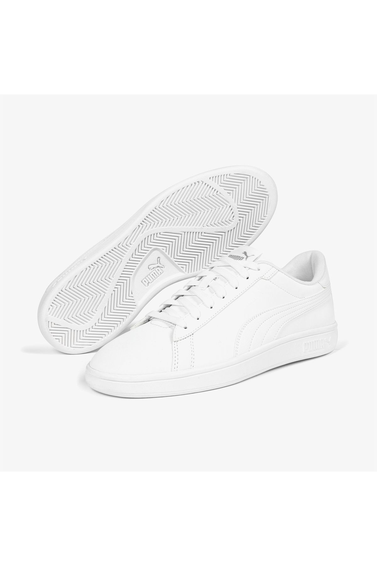 Puma-Smash 3.0 Buck uniszex sportcipő - 392336 -09 Fehér 4