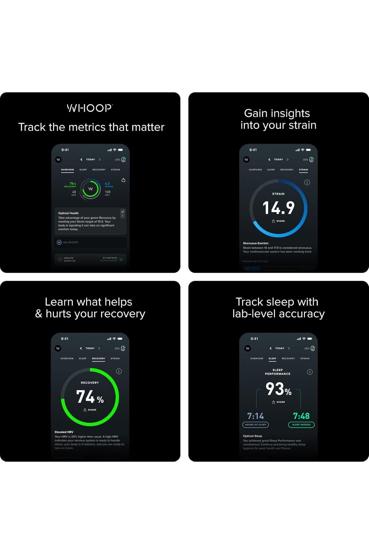 Generic-WHOOP 4.0 with 12 Month Subscription – Fitness & Activity Tracker 3