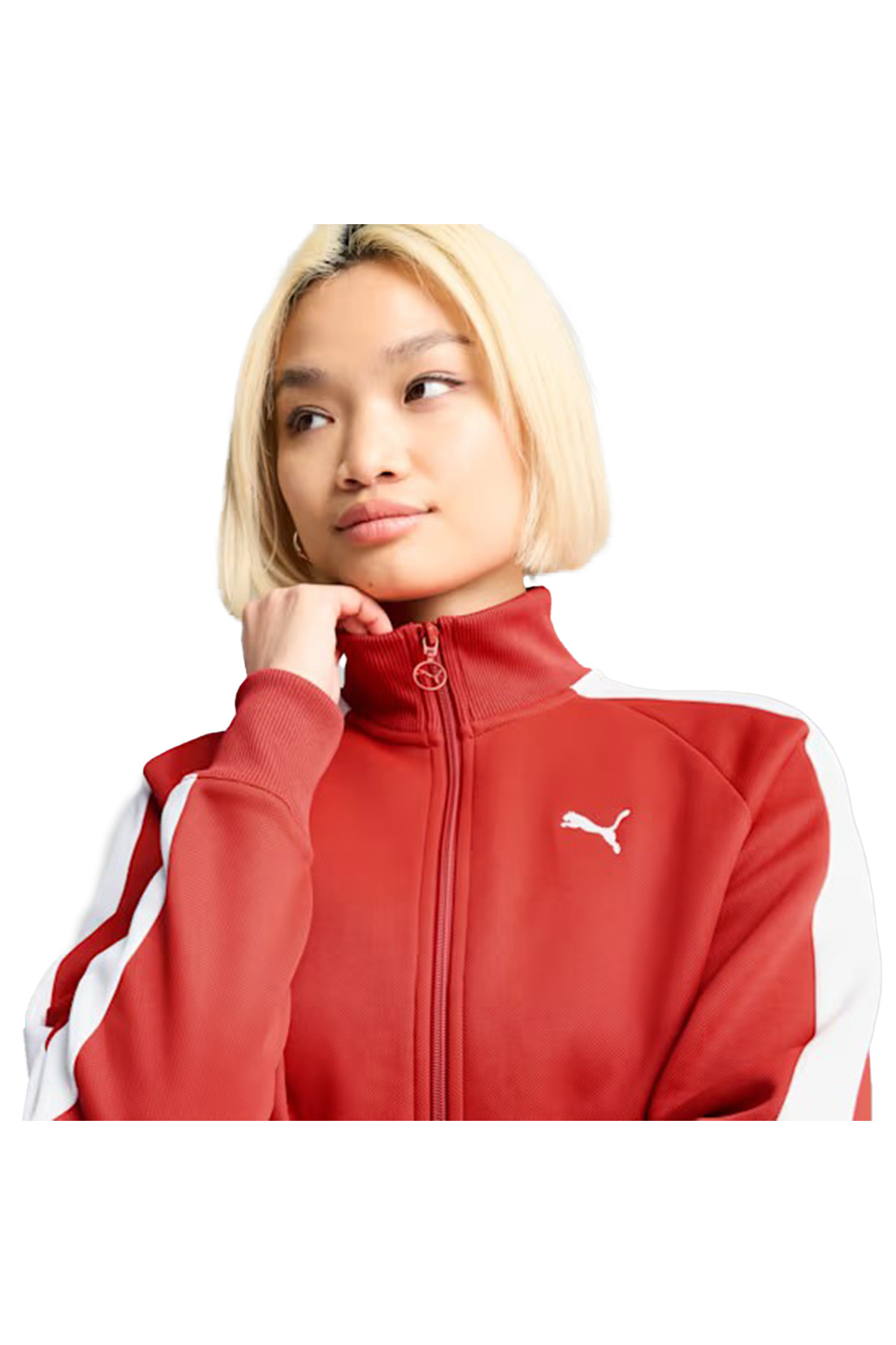 Puma T7 Always On Track Kadın Kırmızı Günlük Stil Ceket 62979615 görsel 5