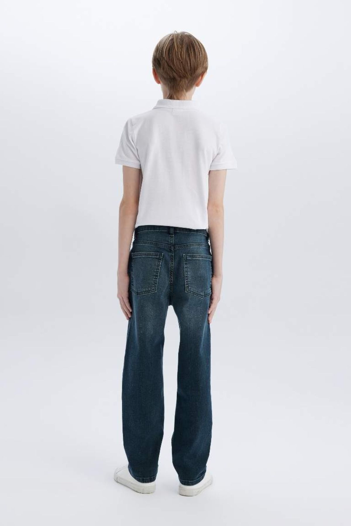 شلوار جین آبی پسرانه و بچگانه BOY JEAN NM34 D. Defacto