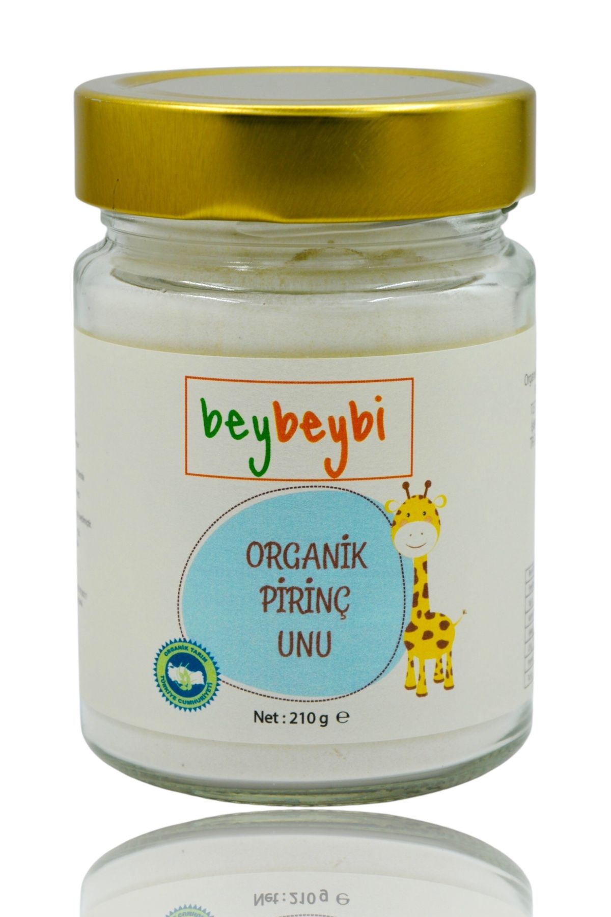 BEYBEYBİ Beybeybi Organik Pirinç unu 210gr