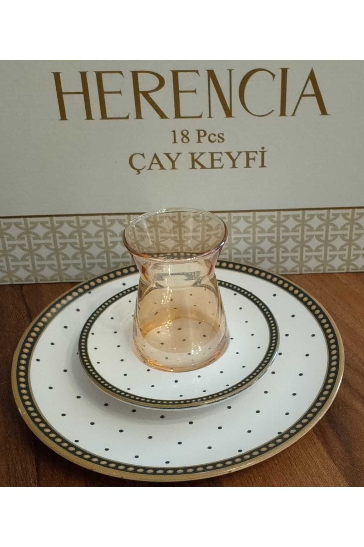 Herencia 18 PARÇA ÇAY SETİ