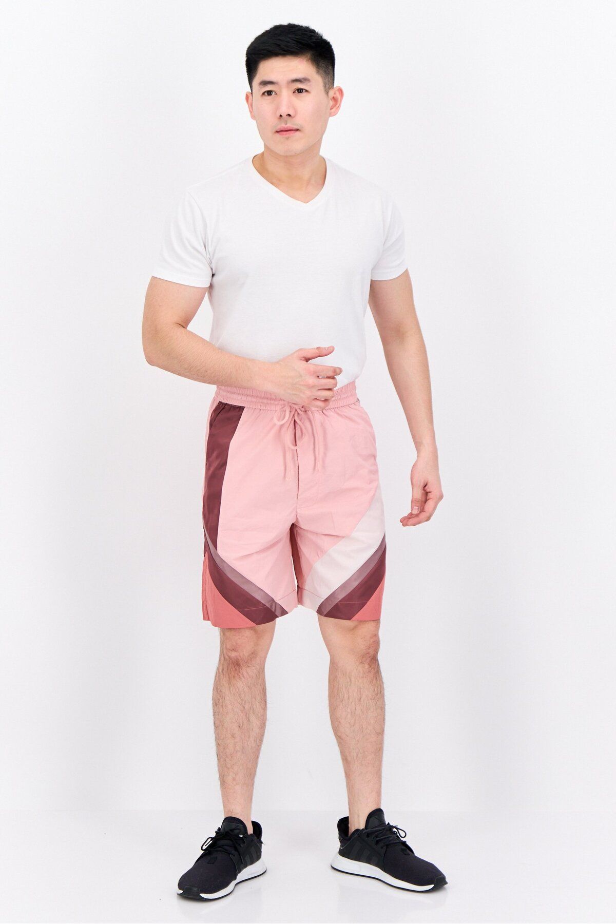 adidas-Men Sportswear Fit Outdoor Shorts, Mauve 4