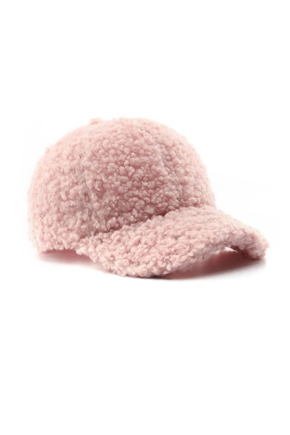 Ebrar Çeyiz Peluş Soft pembe cap şapka