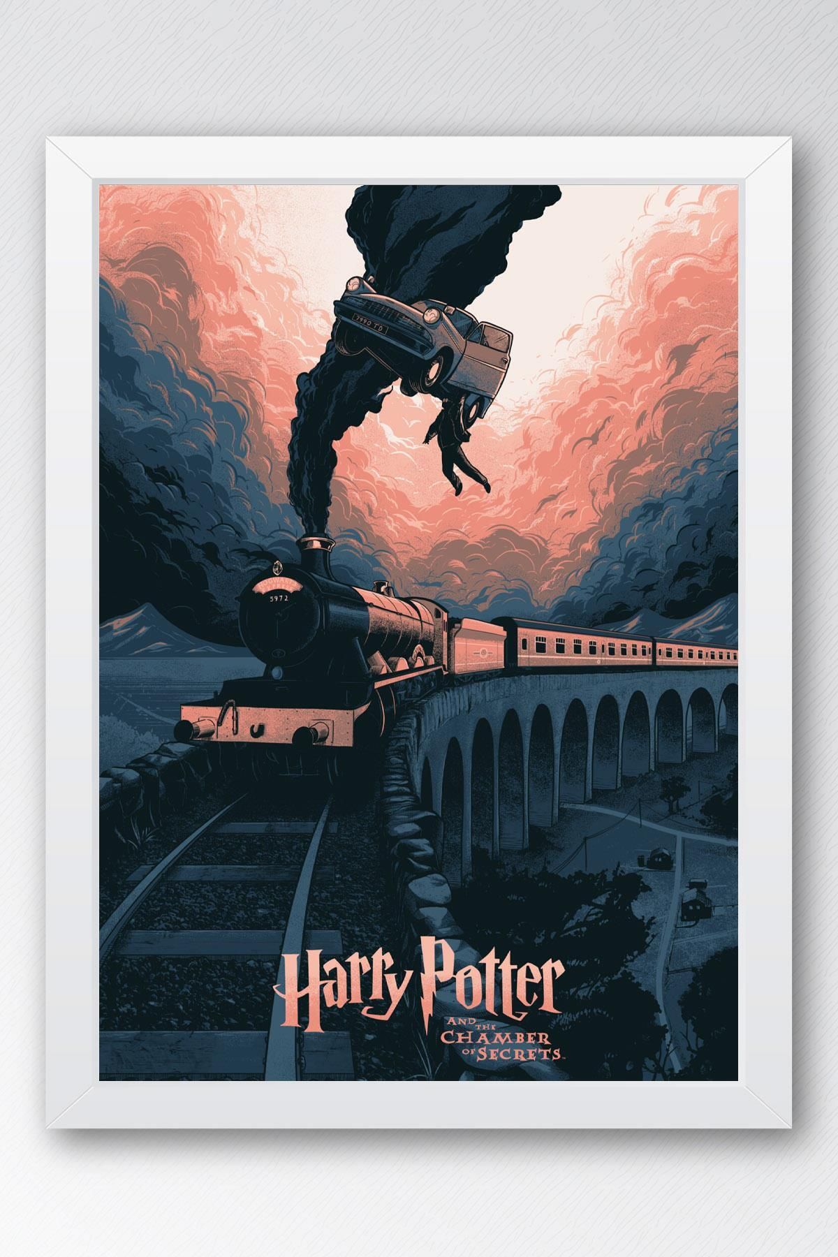 Saturn Harry Potter ve Sırlar Odası Çerçeveli Tablo - Film Posteri Tablo