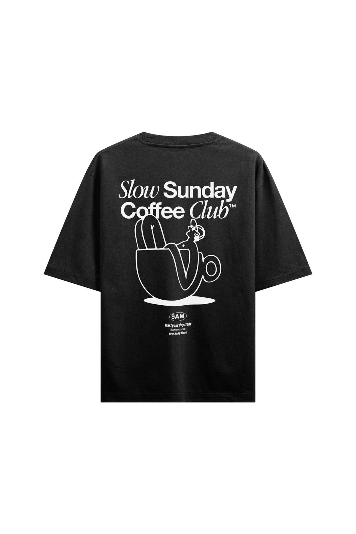 İNKER PRİNT CENTER Slow Sunday Coffee Club | T-Shirt