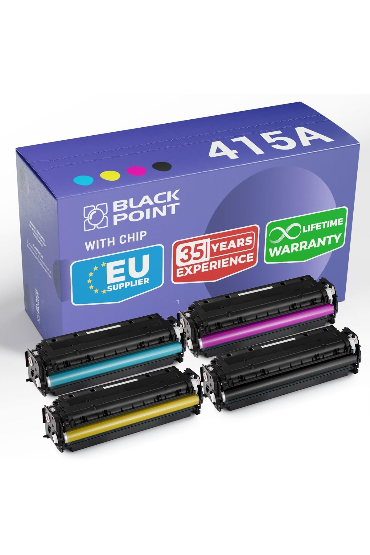 HP 415A  W2030A W2031A W2032A W2033A MFP M479fdw M454dn M454dw MFP M479dw MFP M479fdn MFP 479fnw SET